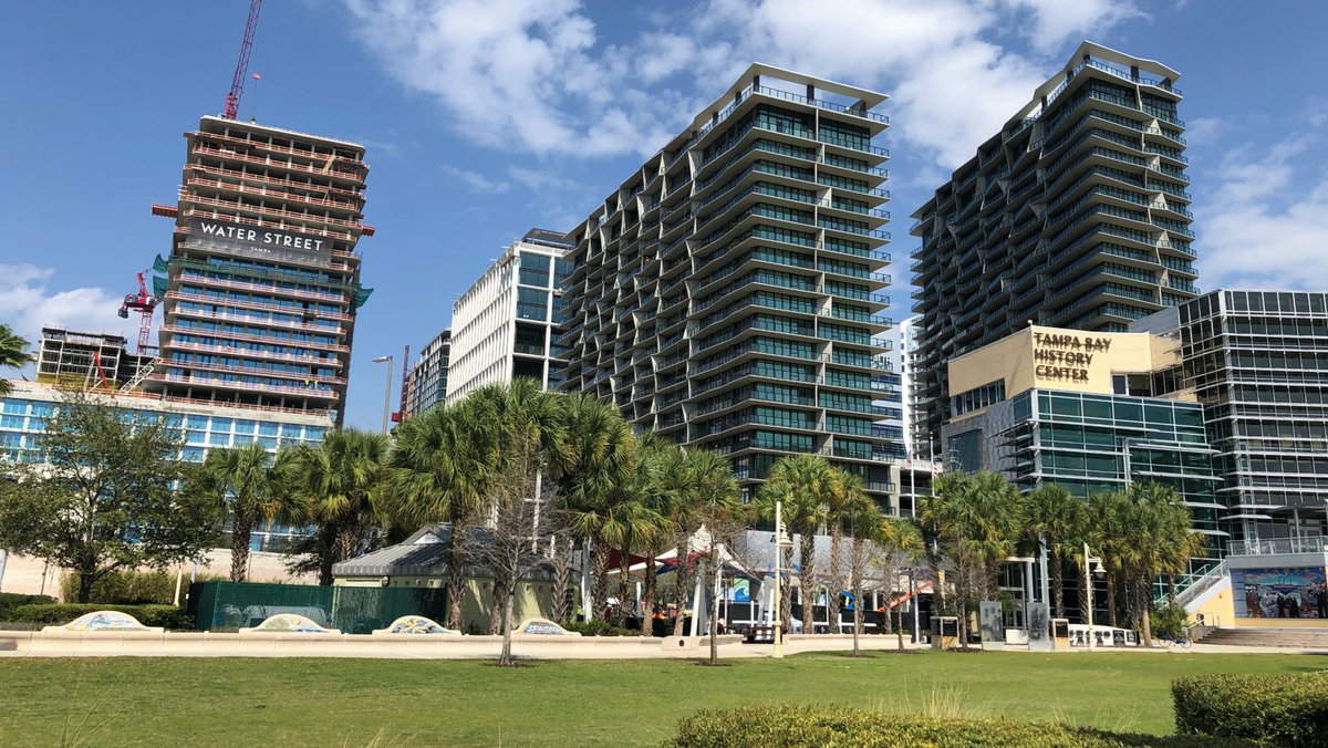 UDAStudio's tweet photo. #UDAPlantoPlace: @watersttampa a new urban experience for #TampaFL

UDA prepared a vision plan for @TBLightning to develop blocks surrounding the Amelia Arena in downtown into an active mixed-use waterfront.

#UDAimplementation #UrbanDesign #UDAProcess https://t.co/c6IKjo0md9