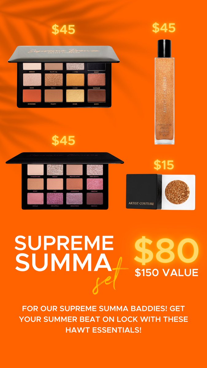 Summer just got a whole lot HOTTER! 🥵 Shop our NEW sizzling sets designed for the ultimate #SUMMASTUNNA! 🔥 Scorching deals you DON’T want to miss out on! 👀