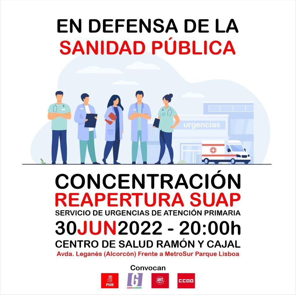 RT @edubuenrollito: #Alcorcón y sus vecinos en lucha y en defensa de la sanidad pública https://t.co/UCW5ysguWP