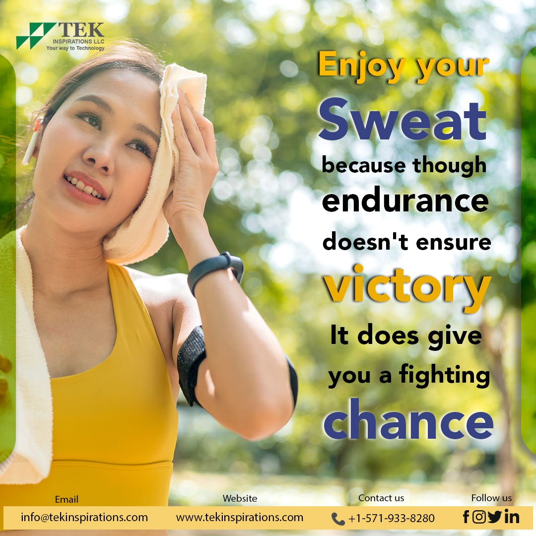 InspirationsTe4's tweet photo. Enjoy your sweat because though endurance doesn't ensure victory,
It does give you a fighting chance.
#motivationalquotes #motivational #motivationalquote #MotivationalSpeaker #motivationalwords #motivationalpost #motivationalfitness #motivationalquoteoftheday https://t.co/MxfqTX4R0G