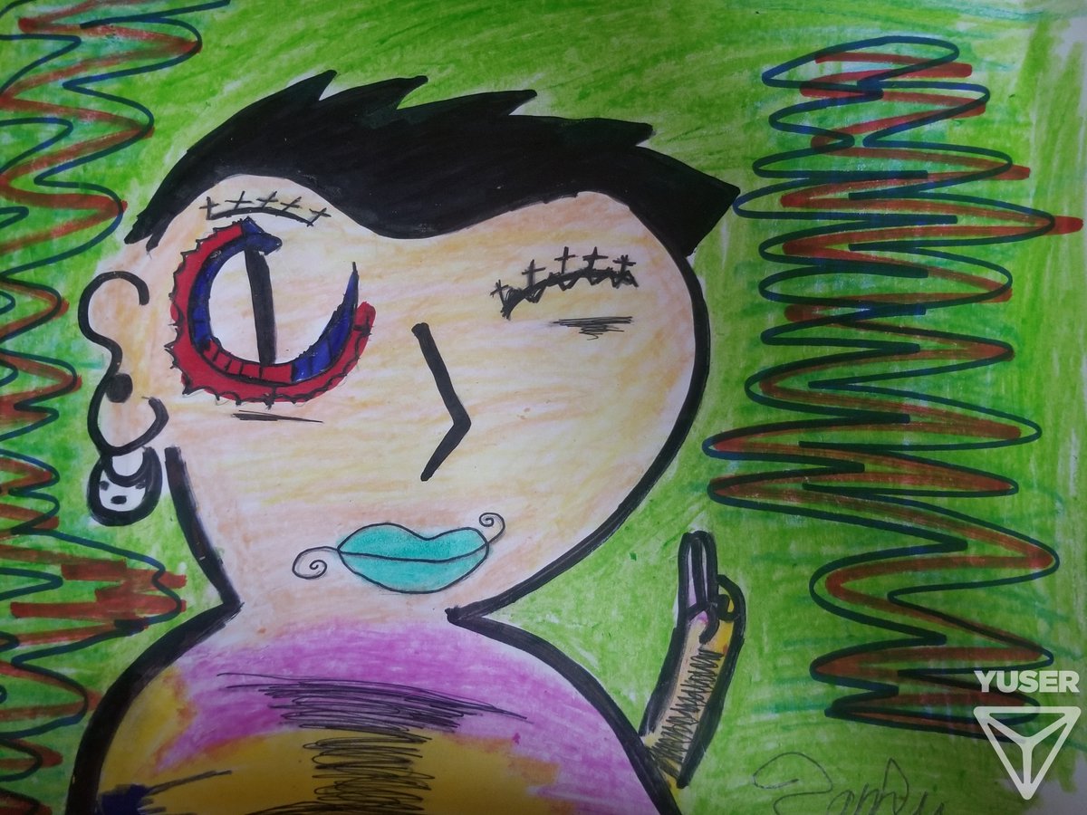 DonZandunga's tweet image. #crayola #magicmarker #colorpencil  #Original #NFTdrops #NFTartist #Zandu