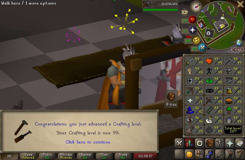 UIM_Neil's tweet photo. 99 Crafting on the UIM https://t.co/WAkfFQVvtL