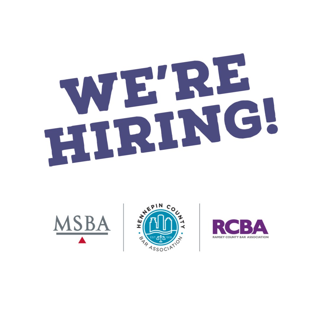 mnbar's tweet photo. We're looking for a new Legal Certification Director!

https://t.co/BUVQecBlrF https://t.co/YvsSzPaoyG