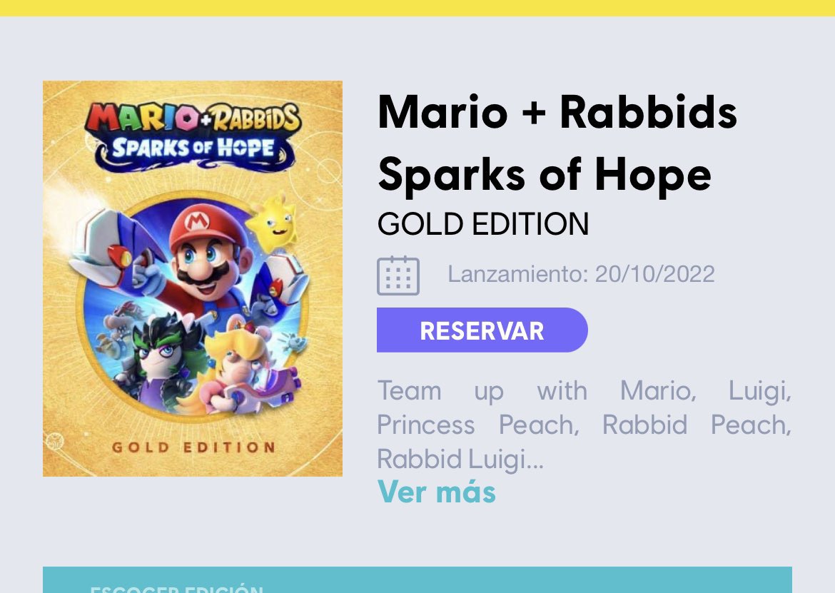 LETS FUCKING GOOOOOOOOOOOO MARIO + RABBIDS 2 OCTOBER 20TH.

WE DEFO SEEING IT TOMORROW