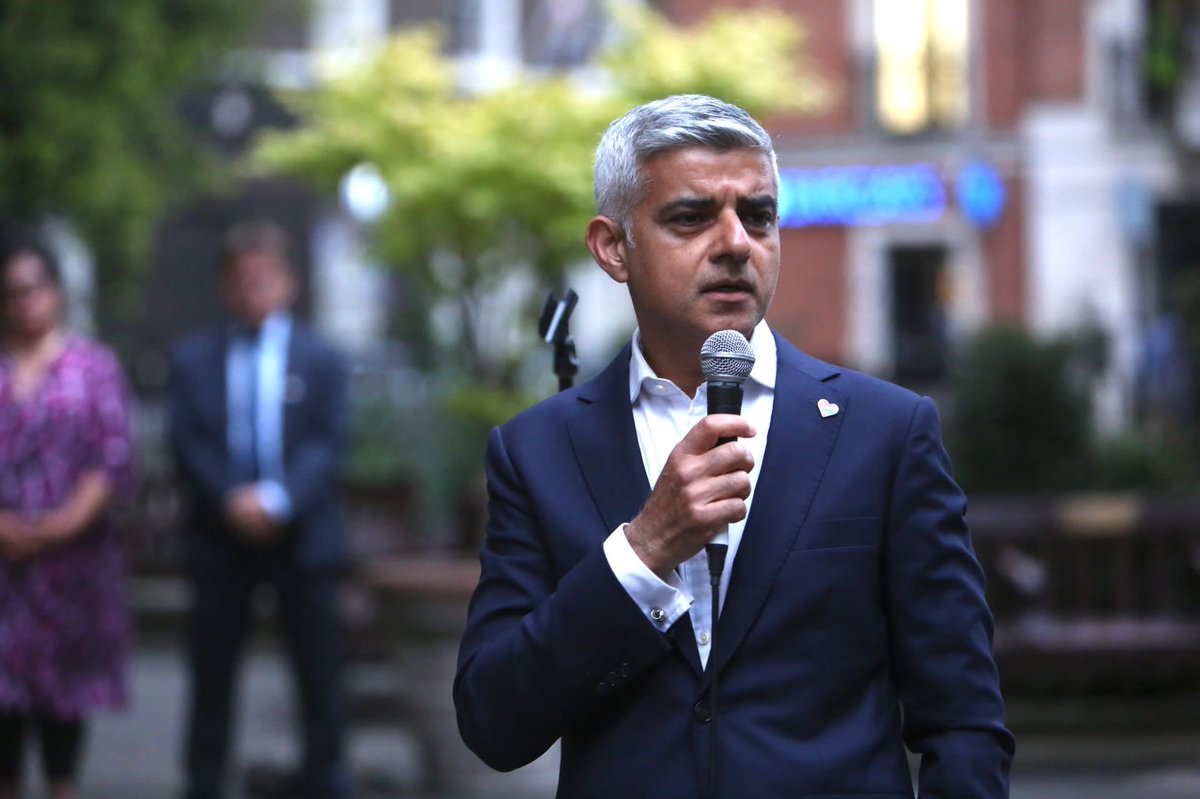 Mayor of London, Sadiq Khan tweet media