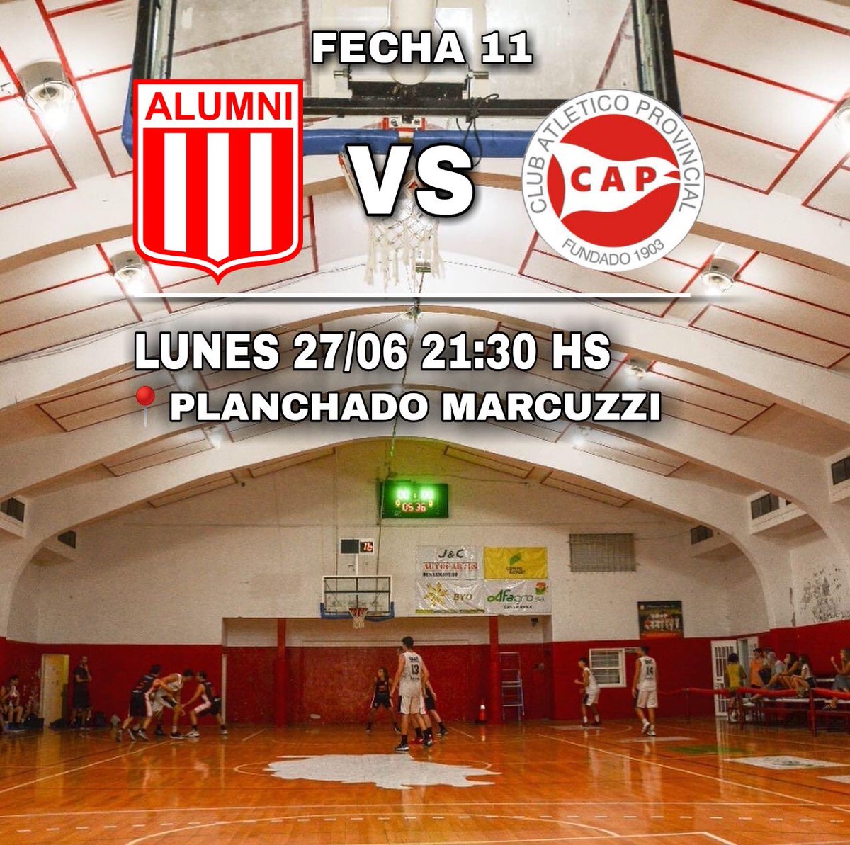 🇦🇹Hoy juega el Alazan🇦🇹 
Por la fecha 11 (pendiente) el alazan recibirá a Provincial de rosario.
El encuentro comenzará a partir de las 21:30 HS.

Hay acción en el planchado y tenes que estar ahí 🤞🏼🔴🇦🇹⚪️

#vamosalazan⚪🔴⚪