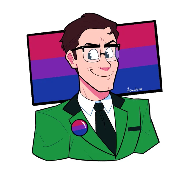 edward nygma/the riddler (in every universe) is bi! 