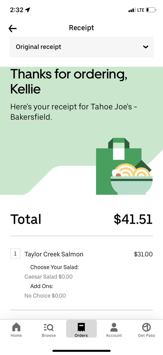 kellie_a_clark's tweet photo. Whoever got my salmon, I hope you’re having a better day than me https://t.co/UK3z1WJMYH