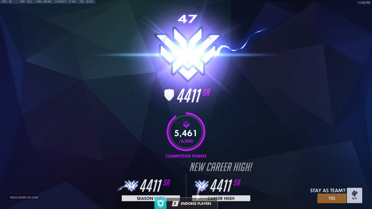 Finally got 4.4 with <a href="/NotAFakeDino/">Dino</a> helping me with my last game and @Blayys_ as my lucky charm. <3