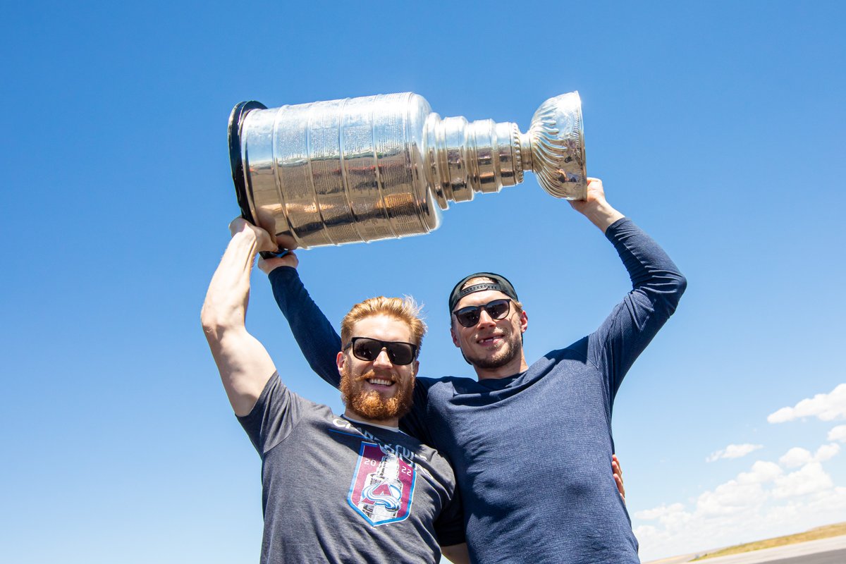 We were so excited to welcome home the <a href="/Avalanche/">Colorado Avalanche</a> today! Congrats on bringing home the cup!!! #GoAvsGo