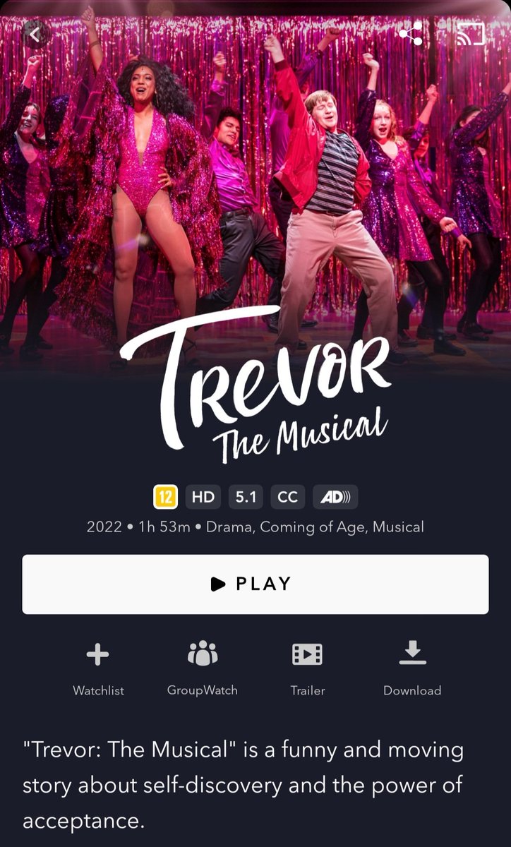 itsdayanedias's tweet photo. Que musical 😱👏🏽👏🏽👏🏽
Simplesmente apaixonada 😭😍❤
Um dos mais genuínos que eu já vi; amei td: a história, as músicas, o roteiro, o figurino, os personagens e o elenco !

#TrevorTheMusicalOnDisneyPlus #TrevorTheMusical https://t.co/4jGRbaSIFv