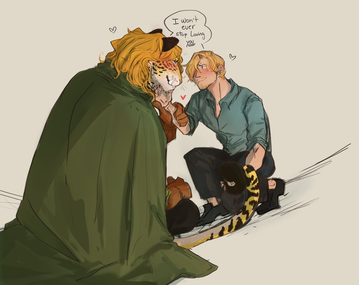 doraimisuto's tweet photo. From then to now, our feeling will forever remain the same. 

#ONEPIECE #Pedro #Sanji 
Here that finished PedroSan sketched 🧡
I hope yall enjoy some angst with that furry fluff. https://t.co/seEjp0n4iB