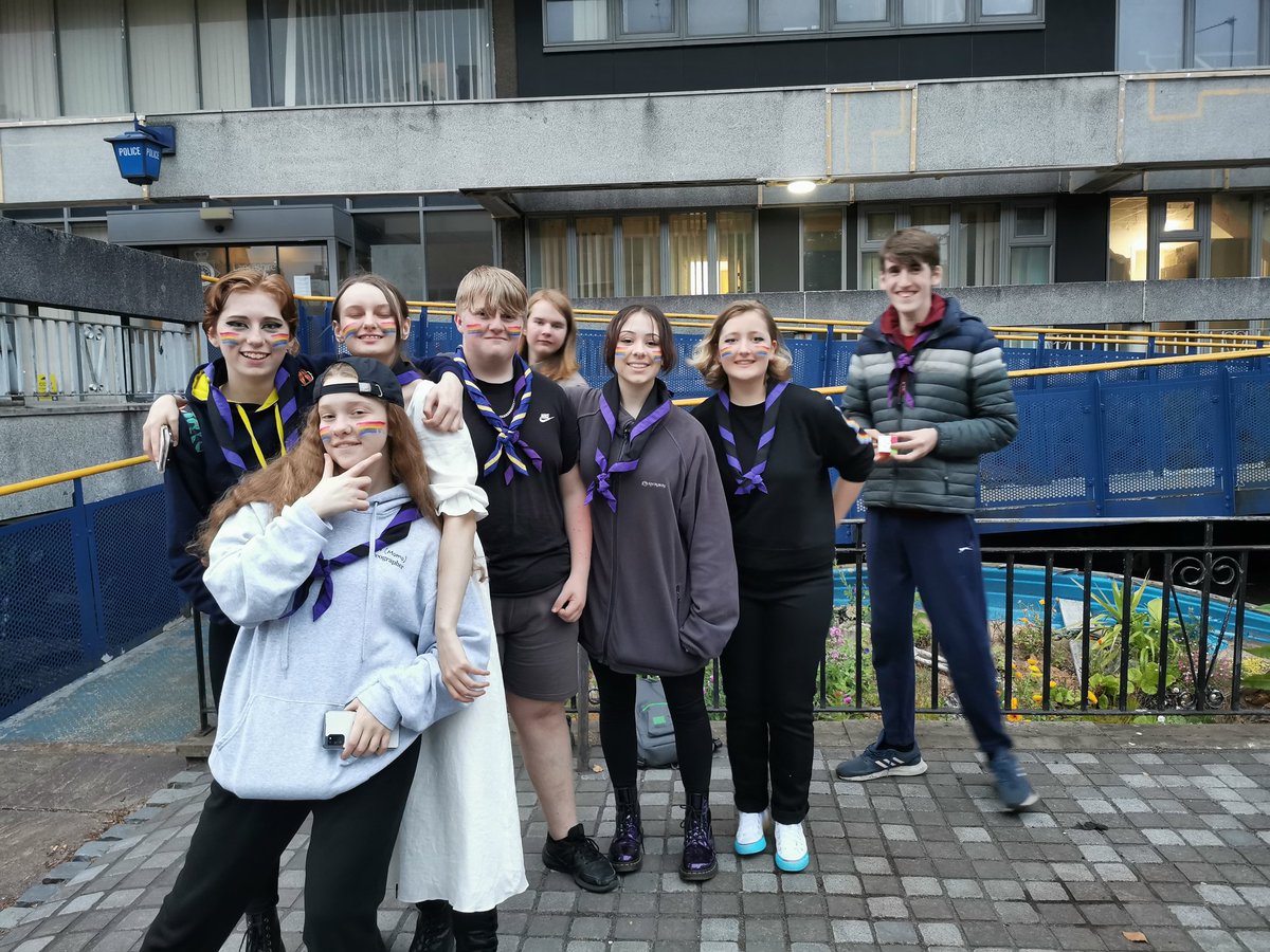 RoninExplorers's tweet image. We have been celebrating #PrideMonth2022 with pride flags and rainbows on our cheeks this month. What have you been doing?
#equality #EqualRights #rainbowLGBTQIA #prideisaprotest #TransRightsAreHumanRights #TransWomenAreWomen #webeleiveinequality #scoutspride2022 #Pride2022