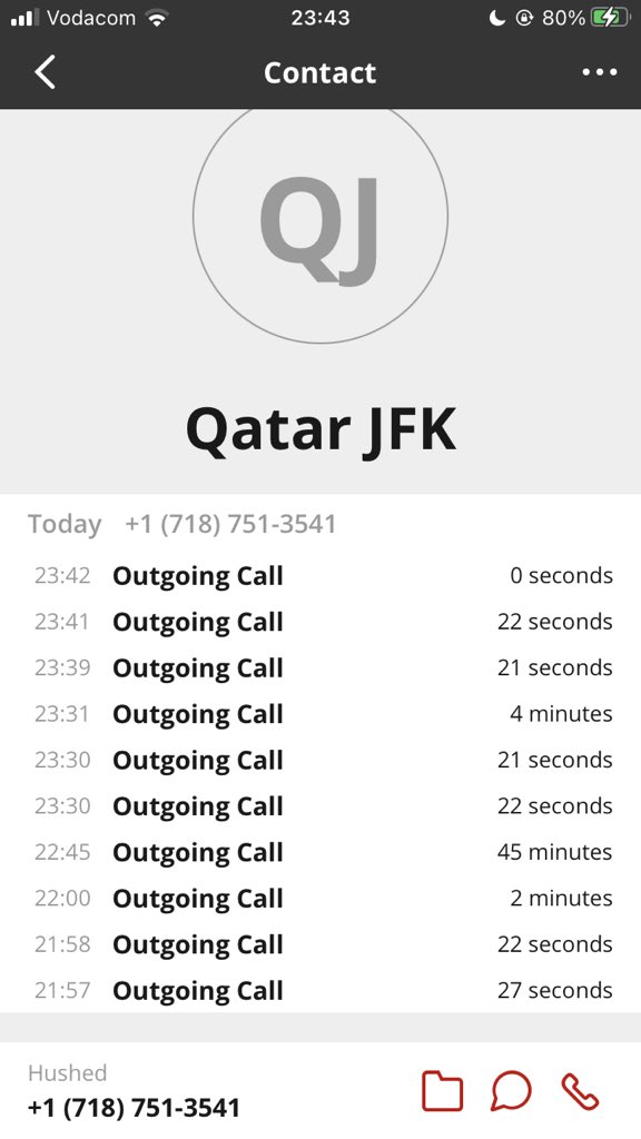 mesalli's tweet photo. @qrsupport @qatarairways 8 days and still no news about my missing bag - all your support staff can say is contact your JFK team - please tell me how to do that?? No one answers phone or emails https://t.co/apNmSZdNxD