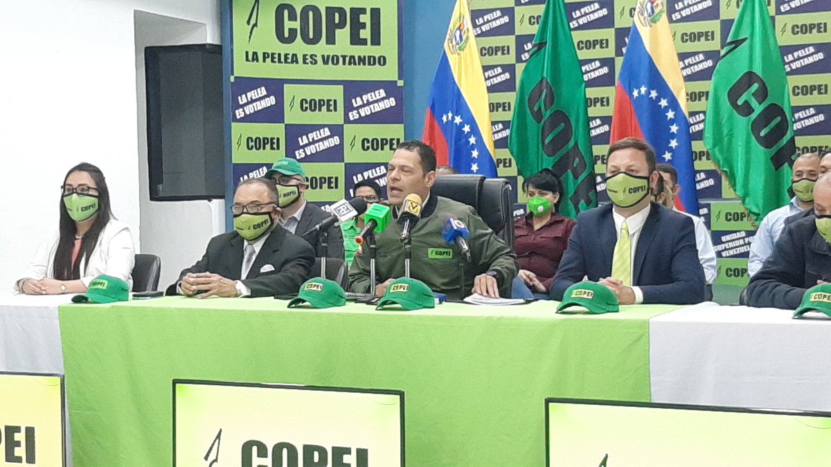 NPDinformacion's tweet photo. Caracas
📍Secretario Nacional de Copei Diputado AN @JCAlvaradoVzla informó al país que el proceso de escogencia de autoridades regionales de la tolda verde culminó de forma exitosa y comenzarán sus funciones de conducción a partir de hoy 27 de junio. https://t.co/9KY5NCgeSd