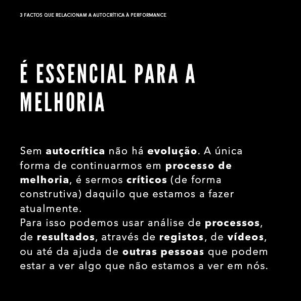 DreamAchieve5's tweet photo. Autocrítica 💡
Sem ela, estagnamos em termos de evolução. A crítica (construtiva) é algo que nos faz questionar os nossos processos, mesmo quando estão a correr bem, de forma a termos sempre espaço de melhoria. Sendo assim, a Autocrítica está relacionada à Performance. https://t.co/YumuHIImk3