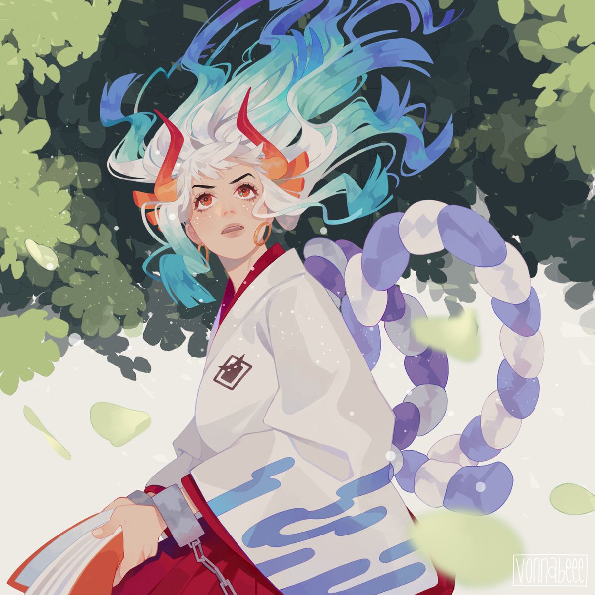 [ONE PIECE] how could i resist drawing yamato from 1015