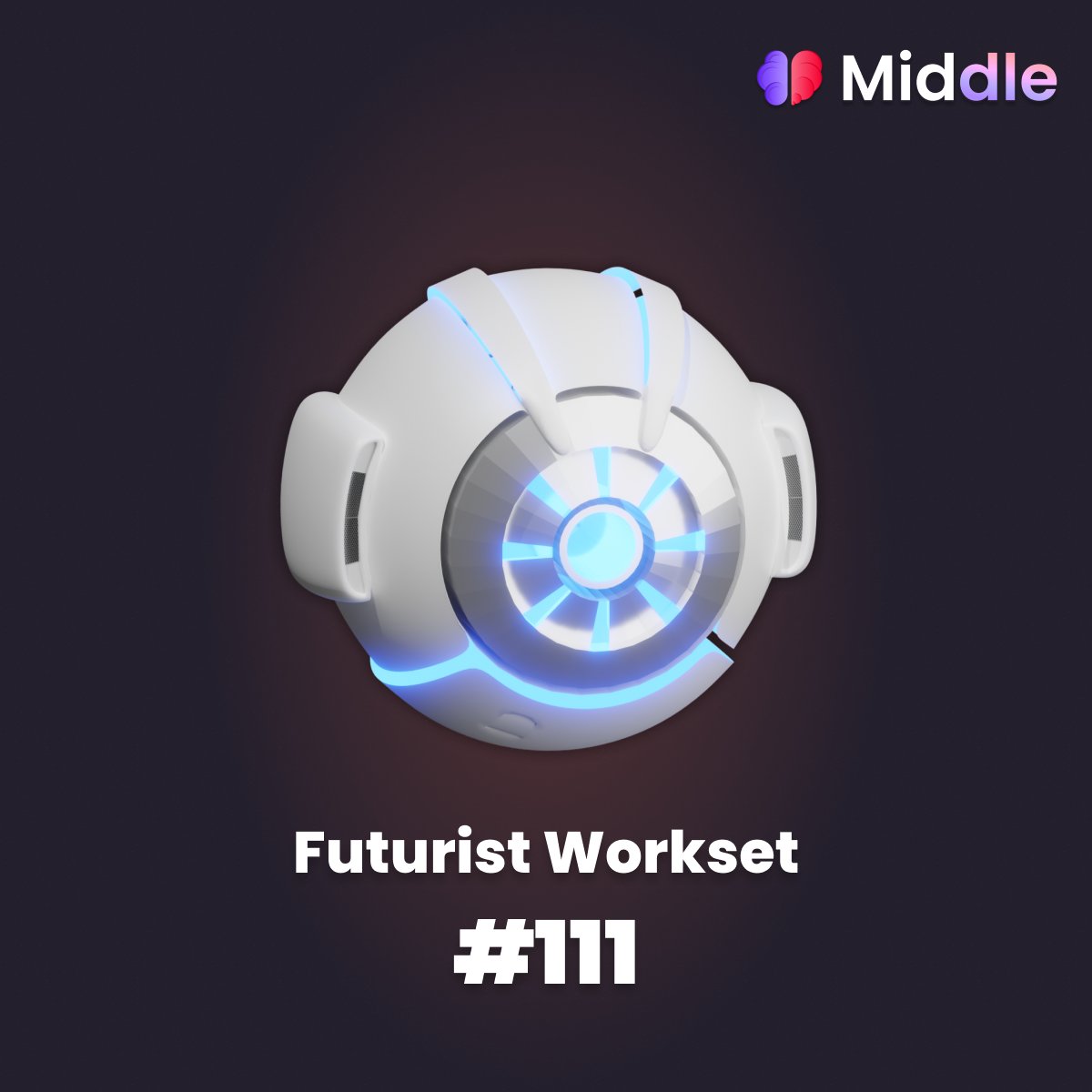 Middleatwork's tweet image. First equipment to set up your virtual office into the #Wetaverse! Who wants a companion drone to remote work? #NFTCollection