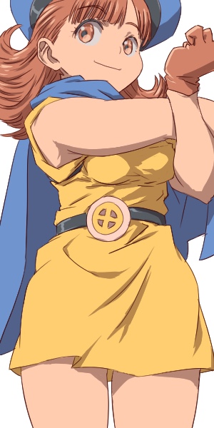 #ドラクエ も描いておこう。X楽しみ。
薬草はその効果速度から座薬に違いなく、なので魔法使えないキャラは薄着説。すき。 