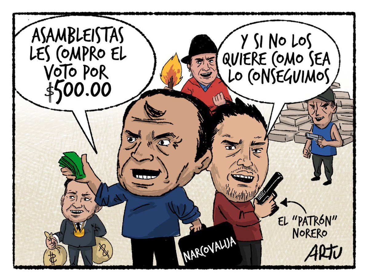 artupolitics's tweet photo. El hombre del maletín, merodeando la #AsambleaNacional #Correa #ParoNacionalEcuador #ParoNacionalEc2022 #Caricatura #politica #NarcoCorreismo https://t.co/jAiO7dDDLt