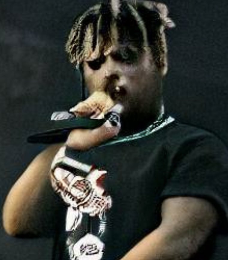 Asked an ai to draw juice WRLD. Holding tears tbh