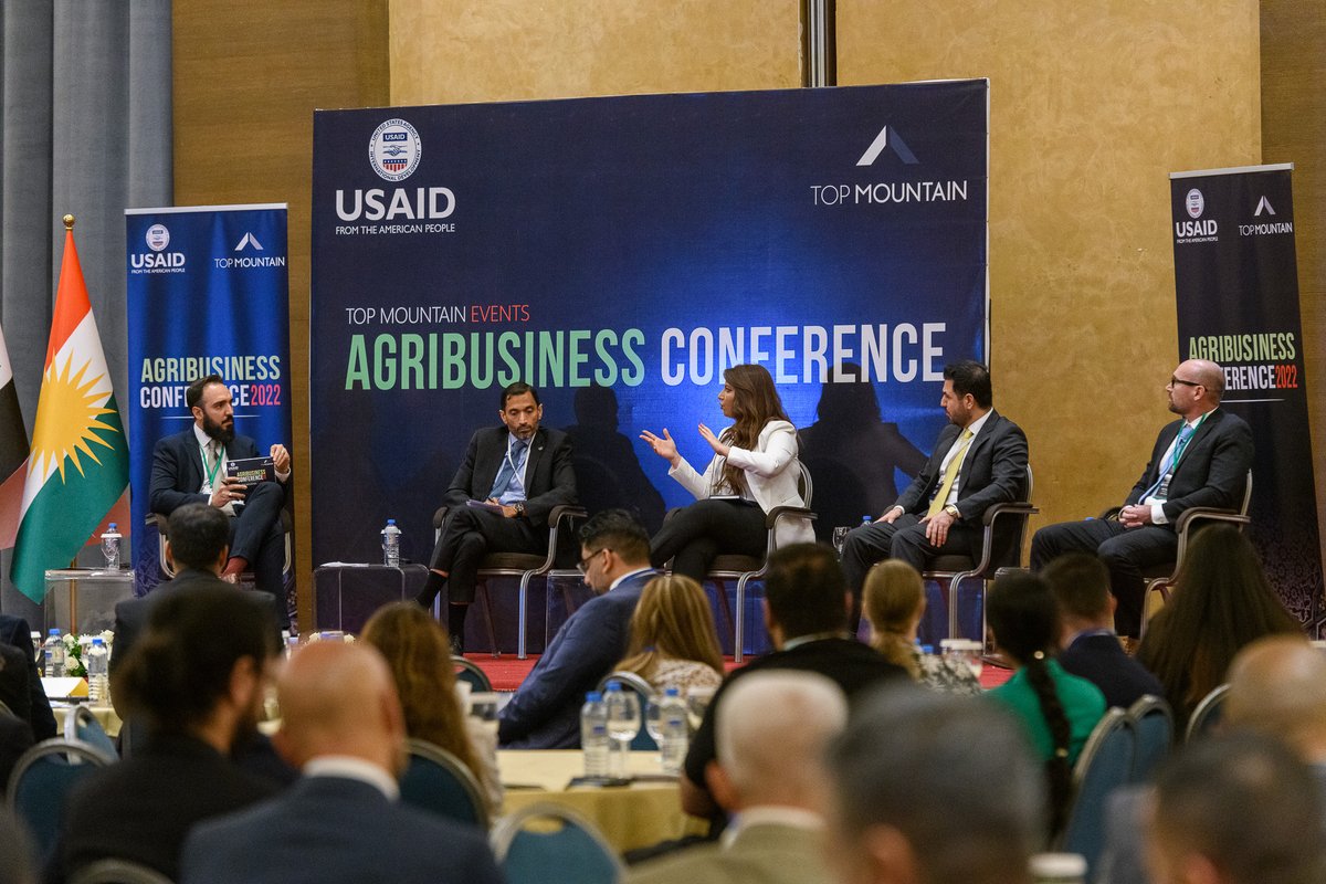TopMountainLLC's tweet photo. Timely and crucial discussions during the #Regulatory &amp; #Policy panel addressing #climate_change #foodsecurity #stabilization Understanding the local context is key to successful development programs @USAID @USAIDMiddleEast #localpartner #localization #agriculture https://t.co/v8Eke0r1W4