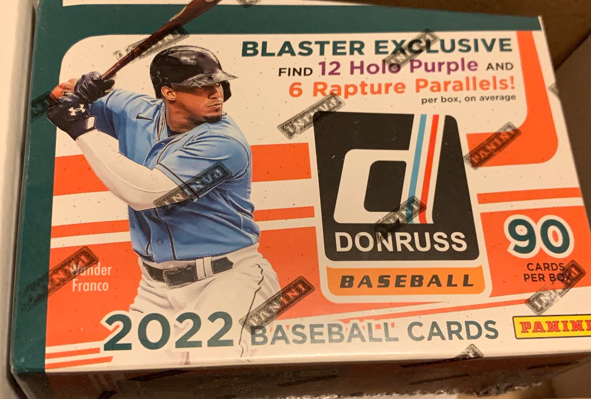 Card Purchaser (@cardpurchaser) on Twitter photo Who wants a free 2022 Donruss baseball blaster box?
- Follow <a href="/CardPurchaser/">Card Purchaser</a>
- Retweet this tweet
- Like this tweet
Winner drawn Tuesday night 6/28 at 9pm central! Who wants a free 2022 Donruss baseball blaster box?
- Follow <a href="/CardPurchaser/">Card Purchaser</a>
- Retweet this tweet
- Like this tweet
Winner drawn Tuesday night 6/28 at 9pm central!