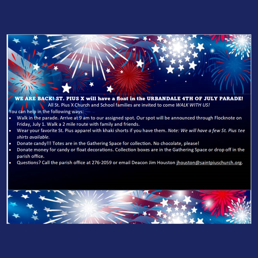 St. Pius X Church tweet media