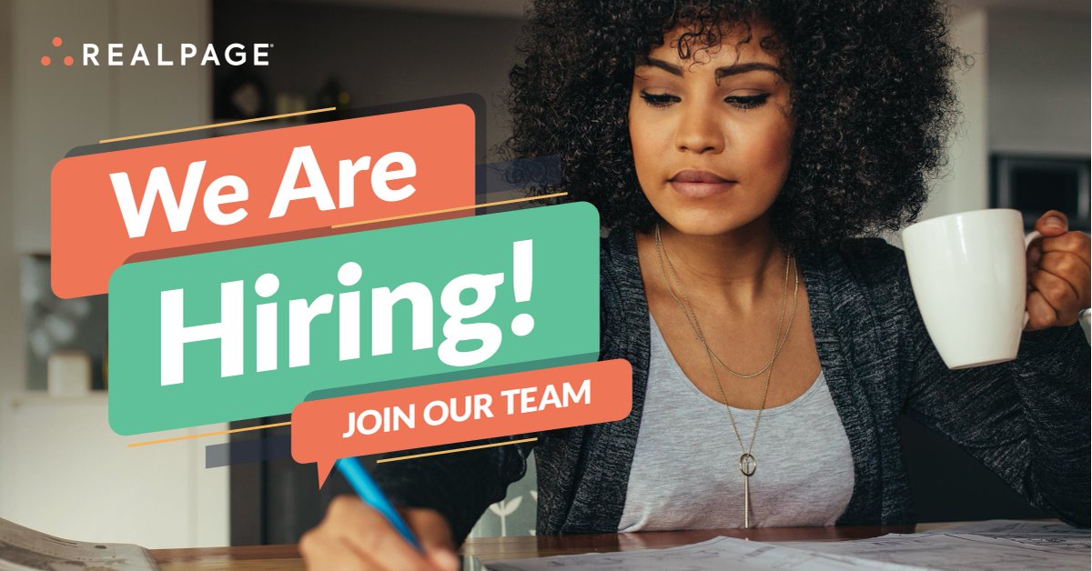 Looking for your next big career move? RealPage is growing and we’re looking for talented individuals to join our team! Check out our new job openings 💼 ⏬ #Work4RP #Jobs bit.ly/3xVyJF6