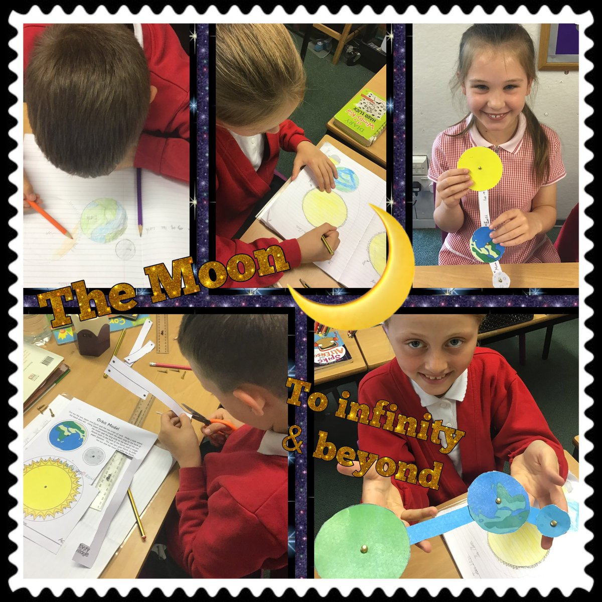 K9_is_my_puppy's tweet photo. As part of our wider curriculum learning this afternoon we have been finding out all about the Moon 🌙.
Do you know why it appears to change shape?
Or why we can sometimes see it during the day?
#MDScience #MDTopic https://t.co/ikR8vHpRpG