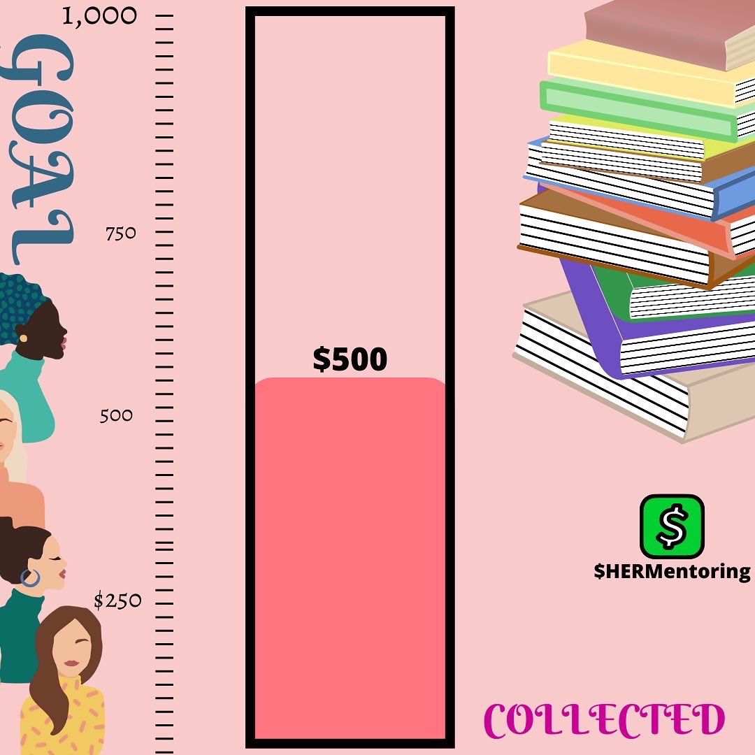 mentoringforher's tweet photo. We’ve raised 500 dollars so far! But we’re not stopping here!💕 We appreciate all the donations we’ve received so far towards this amazing scholarship. Want to donate, but have questions ? DM us🦋💕 https://t.co/hiXBnxlcJv