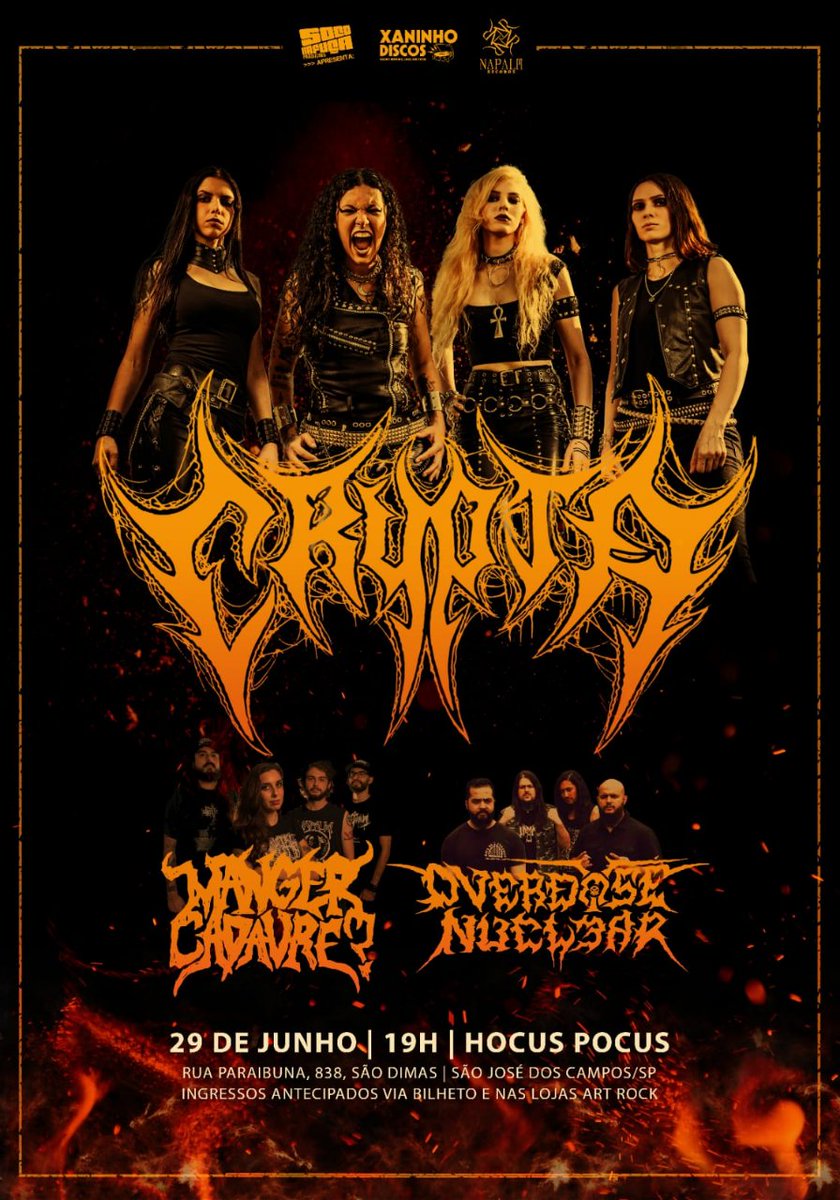 maquinaprofanaf's tweet photo. #MaquinaProfanaFest: Overdose Nuclear - Show com Crypta e Manger Cadavre? nesta quarta

Inscreva-se No #Blog, Compartilhe. Apoie o #Underground Seu Apoio é Muito Importante👇🤘🎧
https://t.co/qOka72dWzP

#OverdoseNuclear #Crypta #MangerCadavre #Show #Fest #SocoNaFuçaFest https://t.co/0zPa5EfEnG