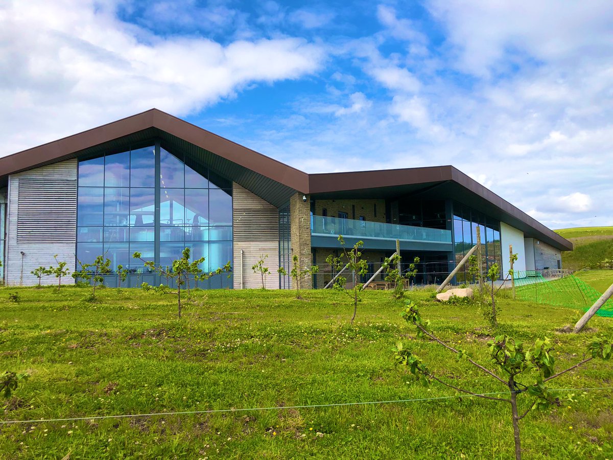 Distillery # 6 - Isle of Arran Lagg Distillery Located in the southern portion of Arran, is this beautiful new distillery, which is unfortunately closed on Mondays! 😢 @Aman_Badhwar @Arranwhisky