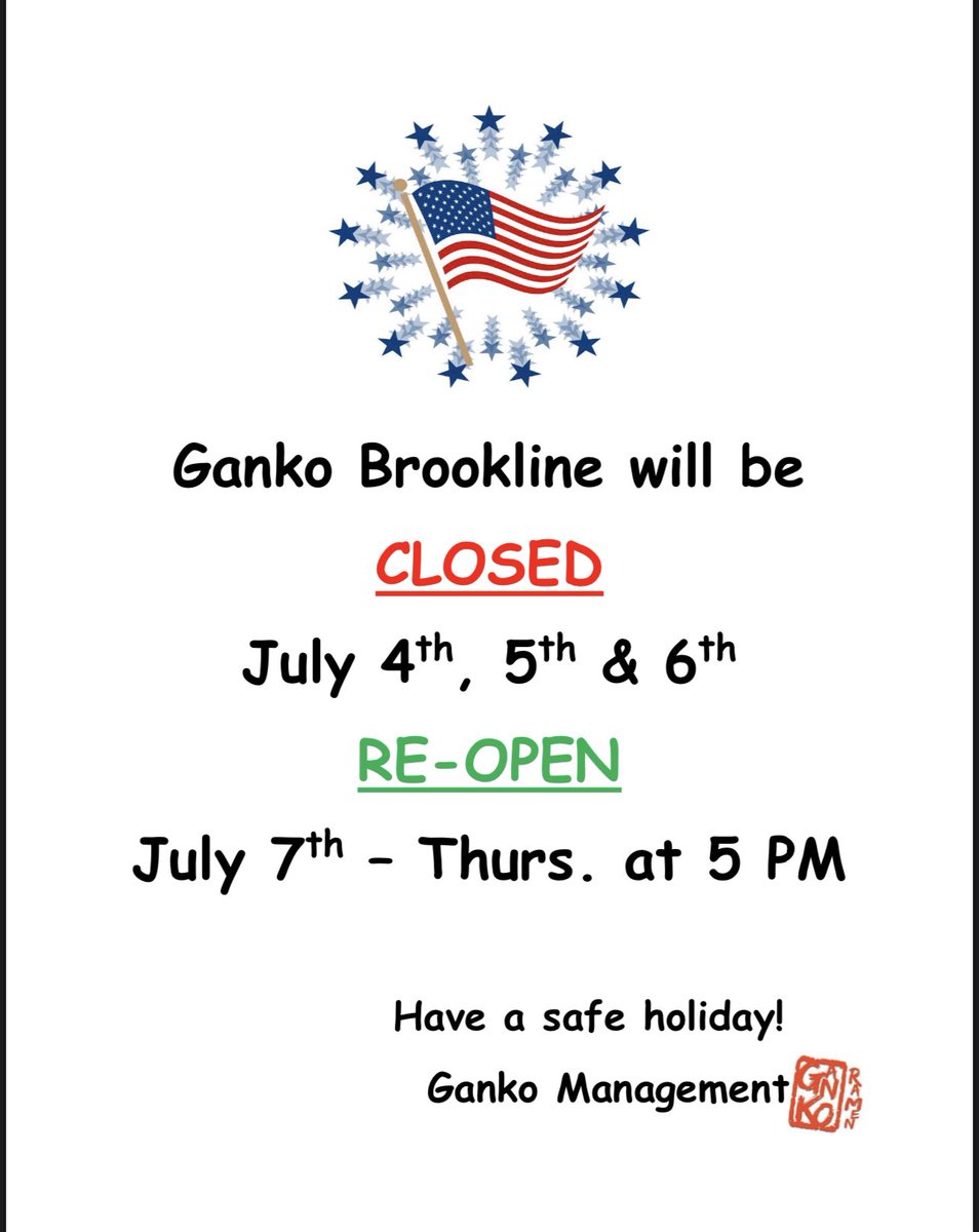 Mini vacation notice 🇺🇸🎇🌴