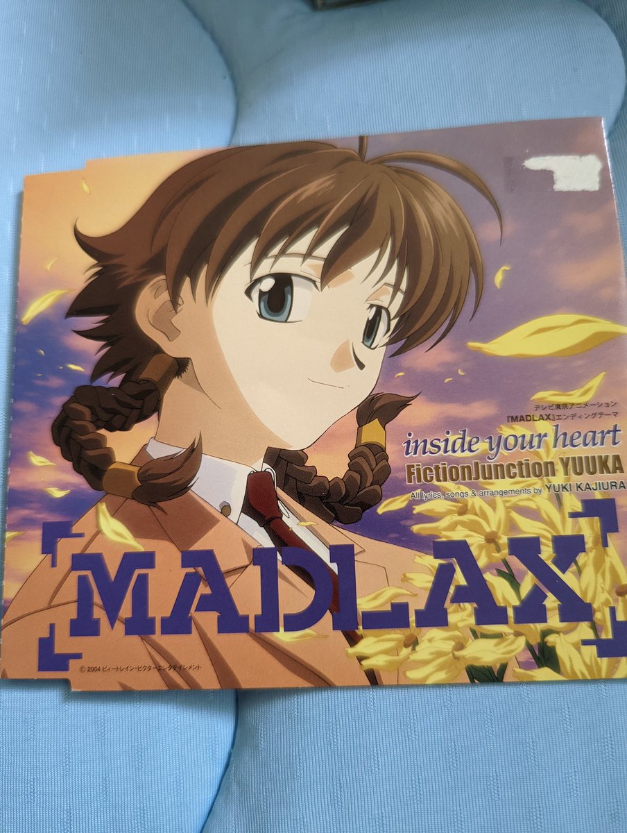 wrsV18TDnHl7tk3's tweet photo. ＃MADLAX
＃insideYourHeart
＃fictionJunctionYUUKA
＃深夜アニメ
＃２００４年
＃anime https://t.co/kGGUYePmln