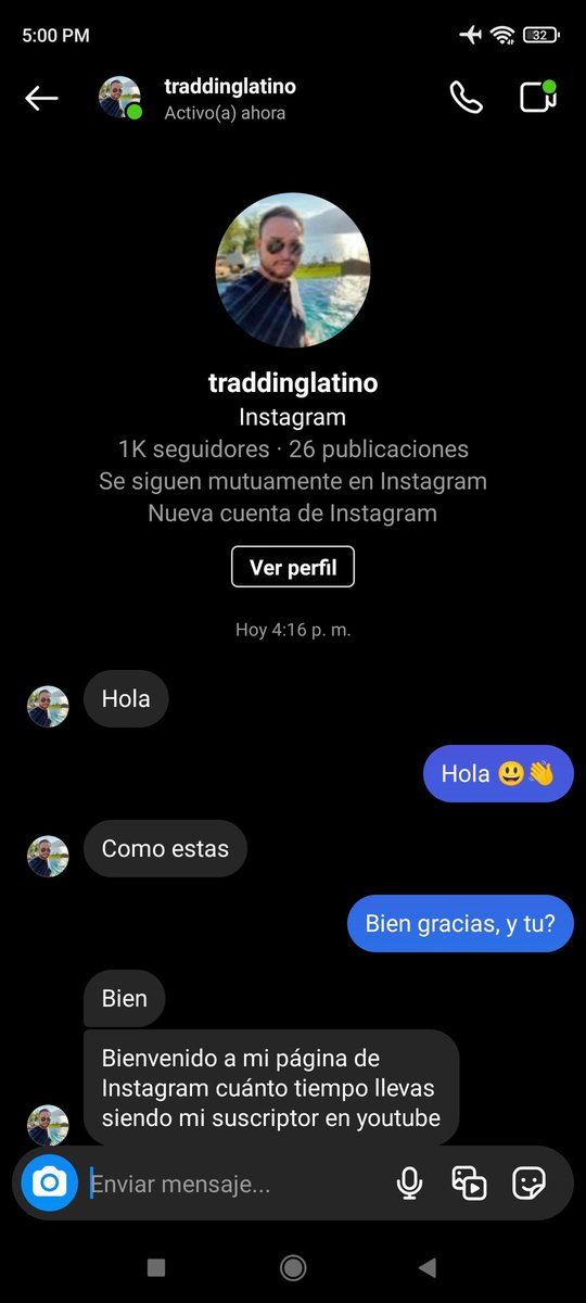 UnicodiosXD's tweet photo. Amigos de la #crypto comunidad, por favor no se dejen engañar por fraudes tan bobos como este, les dejo las capturas de una cuenta falsade Instagram que esta manchado el nombre @TradingLatino , tengan cuidado y no se dejen engañar . Un saludo y acumulen #btc https://t.co/iLgbeA3yvq