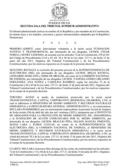 ArmandoGRodrigz's tweet image. El #INSAPROMA presenta un “informe” hecho en remoto, sin mediciones, ni datos concretos, desestimado por el Tribunal Superior Administrativo en su sentencia de hace ya casi un año. Decimos “NO” al montaje y al chantaje de interesados y “Sí” al desarrollo sostenible del #RioOzama: