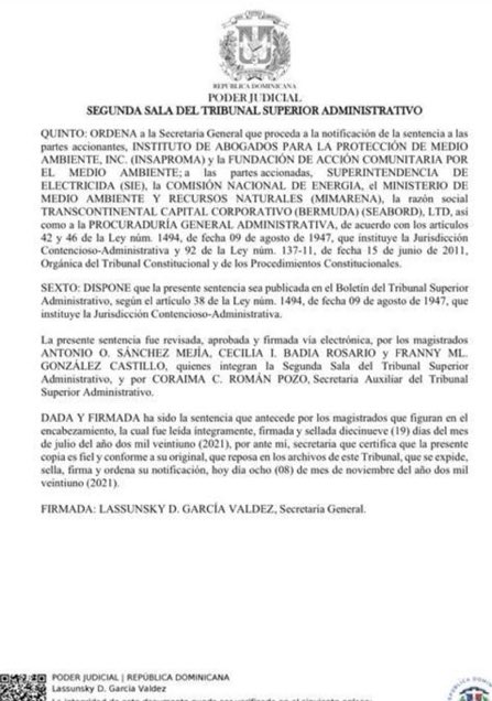 ArmandoGRodrigz's tweet image. El #INSAPROMA presenta un “informe” hecho en remoto, sin mediciones, ni datos concretos, desestimado por el Tribunal Superior Administrativo en su sentencia de hace ya casi un año. Decimos “NO” al montaje y al chantaje de interesados y “Sí” al desarrollo sostenible del #RioOzama: