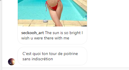 Seckooh 🪶 on Twitter: "heureusement que c'est sans indiscrétion https