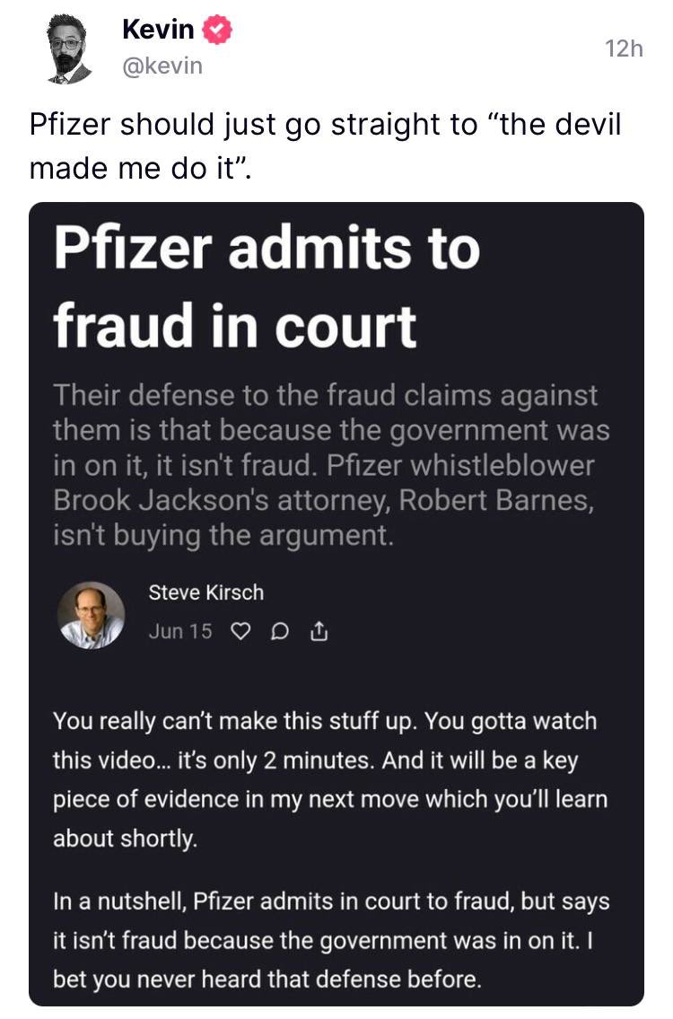 dinerokeys's tweet photo. @pfizer what you think about this one? #vaccineinjuries #VaccineSideEffects #VaccineDisability https://t.co/7y8kwCyfI6