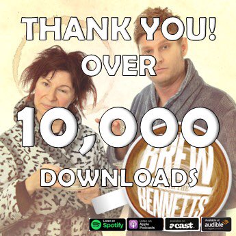 BWTBpod's tweet photo. Thanks so much for listening to us arse about!
#podcast #comedy #podcastchart #couple #married #chat #cuppa #brewcrew #howdoyoubrew #bwtbpod @scottbcomedyuk #downloads #listeners #ThankYou https://t.co/YPud6YEOwP