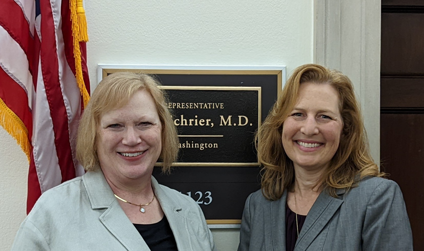 Thank you <a href="/PattyMurray/">Senator Patty Murray</a>, <a href="/RepRickLarsen/">Rep. Rick Larsen</a>, <a href="/RepDelBene/">Rep. Suzan DelBene</a>, and <a href="/RepKimSchrier/">Rep. Kim Schrier, M.D.</a> for discussing the importance of supporting libraries and creating equitable access. Let’s get loud for libraries!