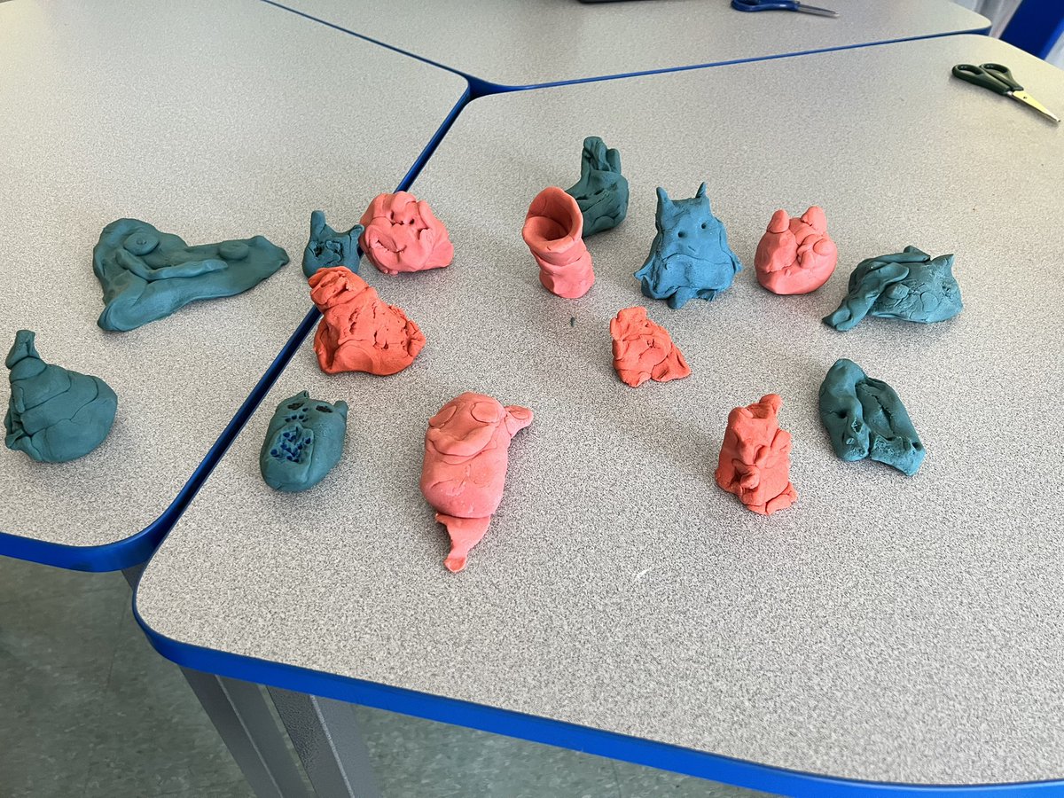 TRisrewired's tweet photo. Language Arts Fun today. We read “I Need A Monster,” then created our own monsters. We followed it with the short film that matched the book. Last week of school fun continues! https://t.co/88uDpP6sBH