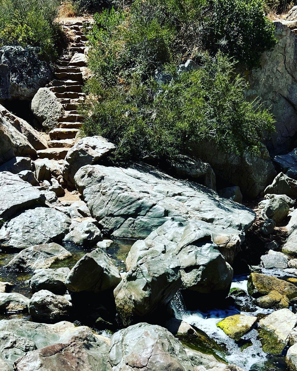 Lovely morning walk to the waterfalls at penasquitos canyon, twenty minutes from downtown San Diego. A real gem. 6.3 flat, partially shady trails round trip.  #penasquitoscanyon #hikesandiego #sandiegohiking ##socal