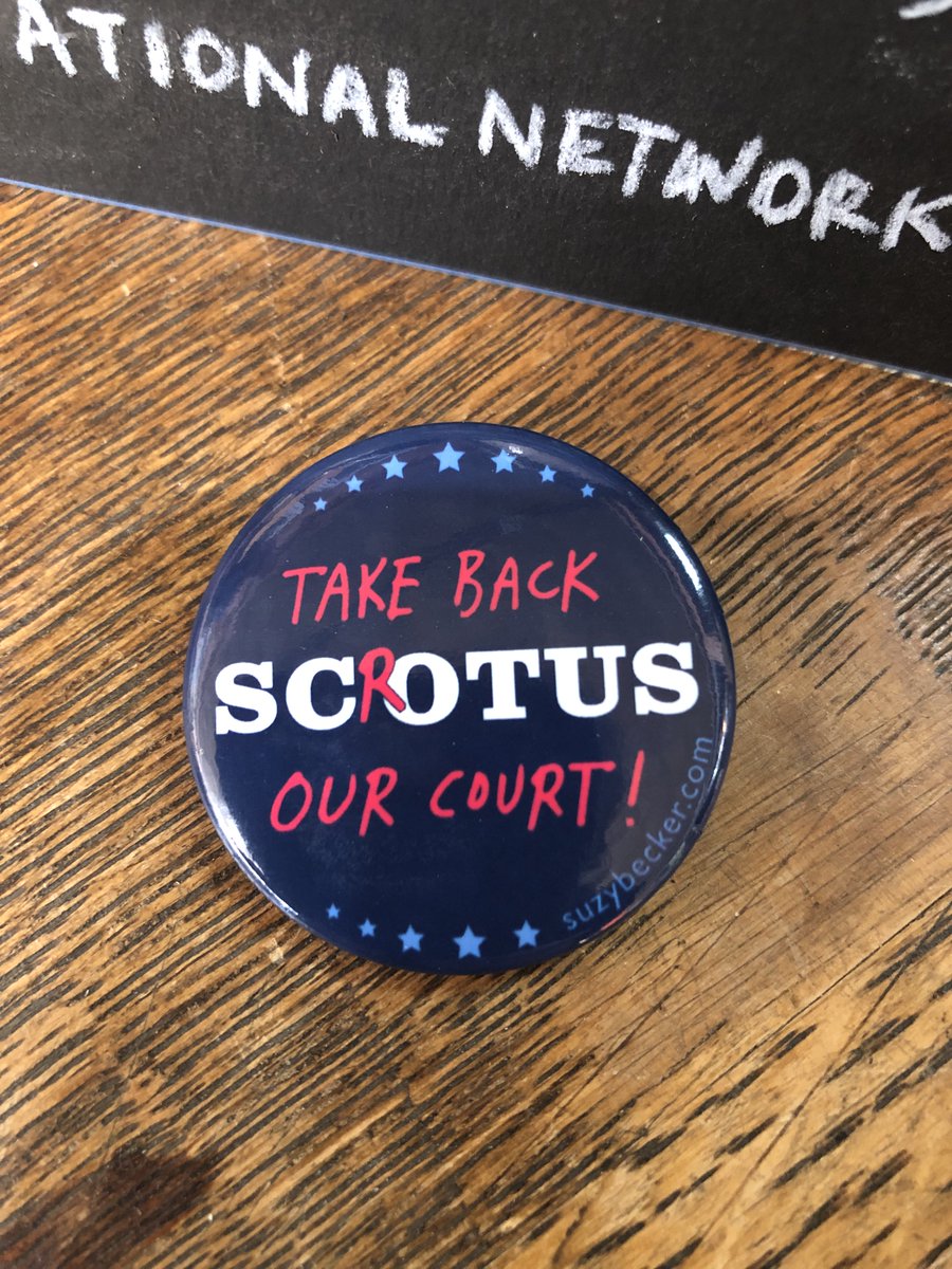 A small token of m'enormous rage. $5 for a 1.5" button. Proceeds go to <a href="/AbortionFunds/">NNAF Abortion Funds</a> Get yours here: etsy.me/3A9bUjR