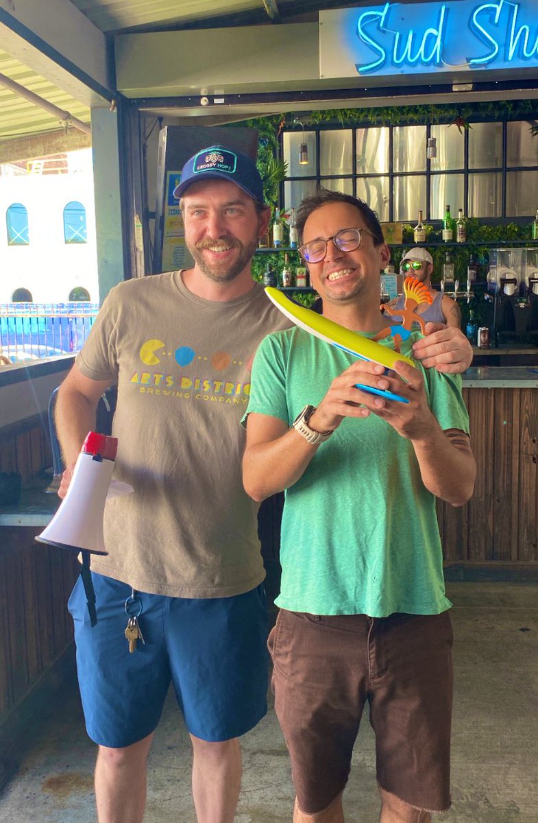 LucioBrewing's tweet photo. Arts District Brewing Co hosted its Mexican-Style Lager Summer Suds Showdown yesterday! Thanks to all participants! ☀️🍺🏆
🥇: @AngelCityBeer
🥈: @commonspaceLA
🥉: @ArrowLodgeBrew
🗳: Benny Boy Brewing
#labeer #labrewers #labeerweek #labw @ADBrewingCo @LABrewers https://t.co/SfiOxIDDho