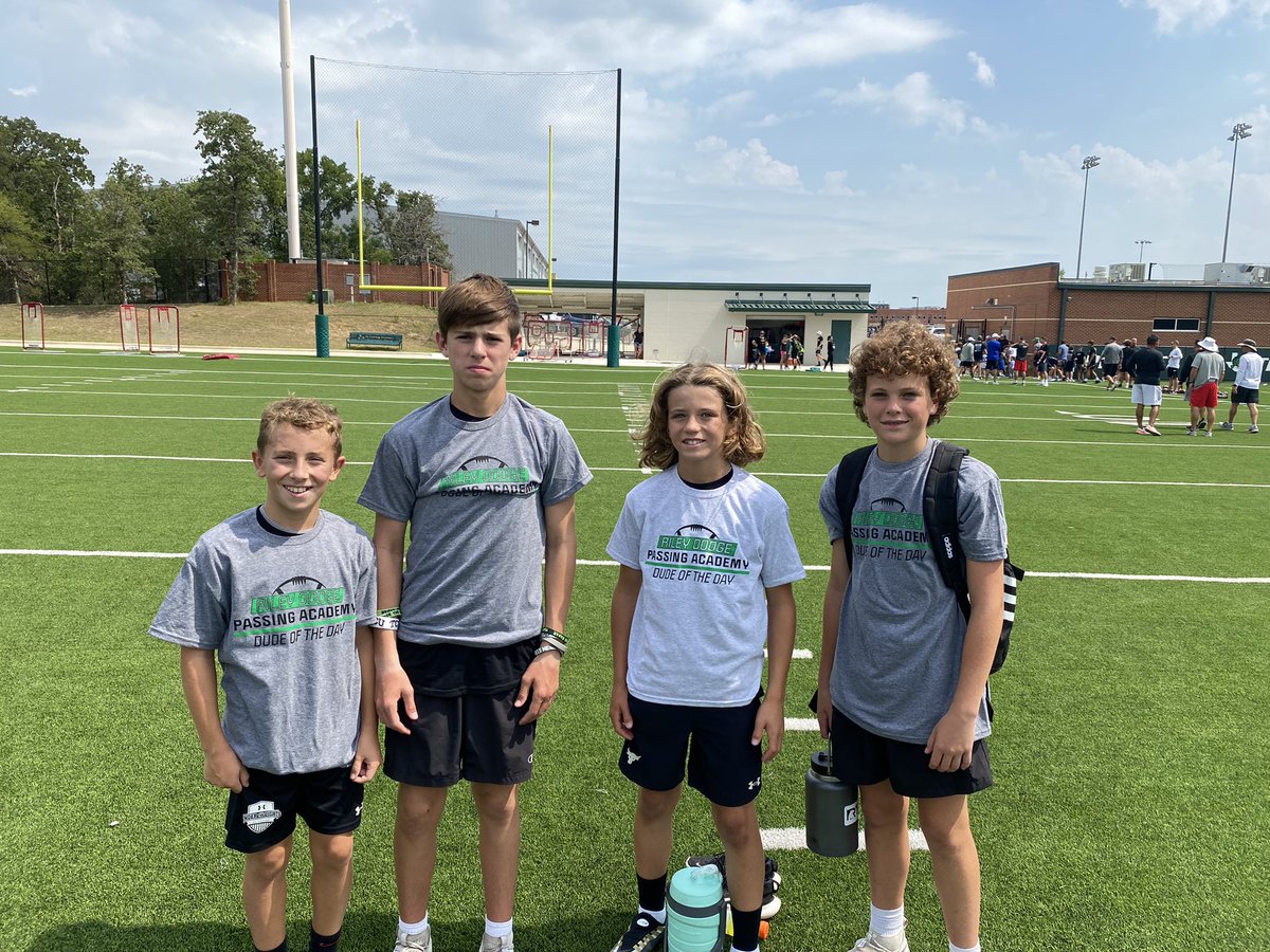 coachrdodge's tweet photo. Great start to camp! Love seeing guys from all over the country working on their craft! Excited for day two! https://t.co/akgncL3hSD