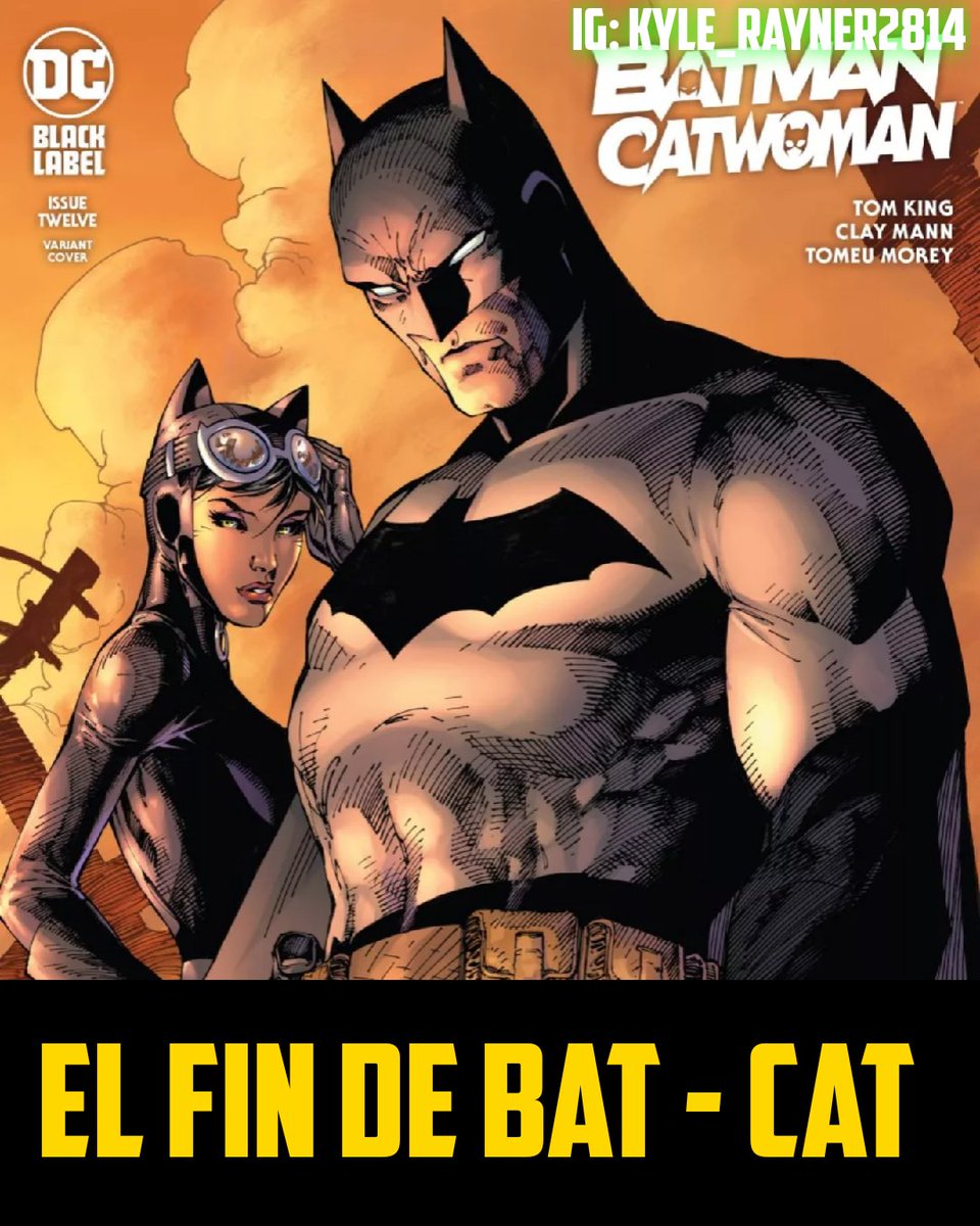 Kylerayner2814's tweet photo. #cómic Increiblemente llega a su fin el 28 de Junio la serie limita de #batmancatwoman de #tomking y #claymann . Un año y pico despues de que king dejara el título de #batman con #cityofbane
.
Seguir leyendo⏩ https://t.co/c6BJwov3CU https://t.co/UwiJpJtYK7