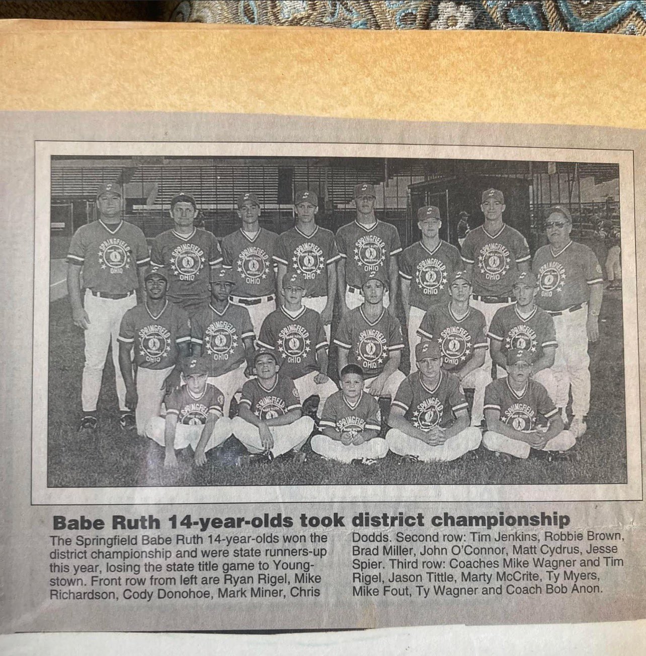 Ty Myers on Twitter "Best Little League Team to ever come out of the