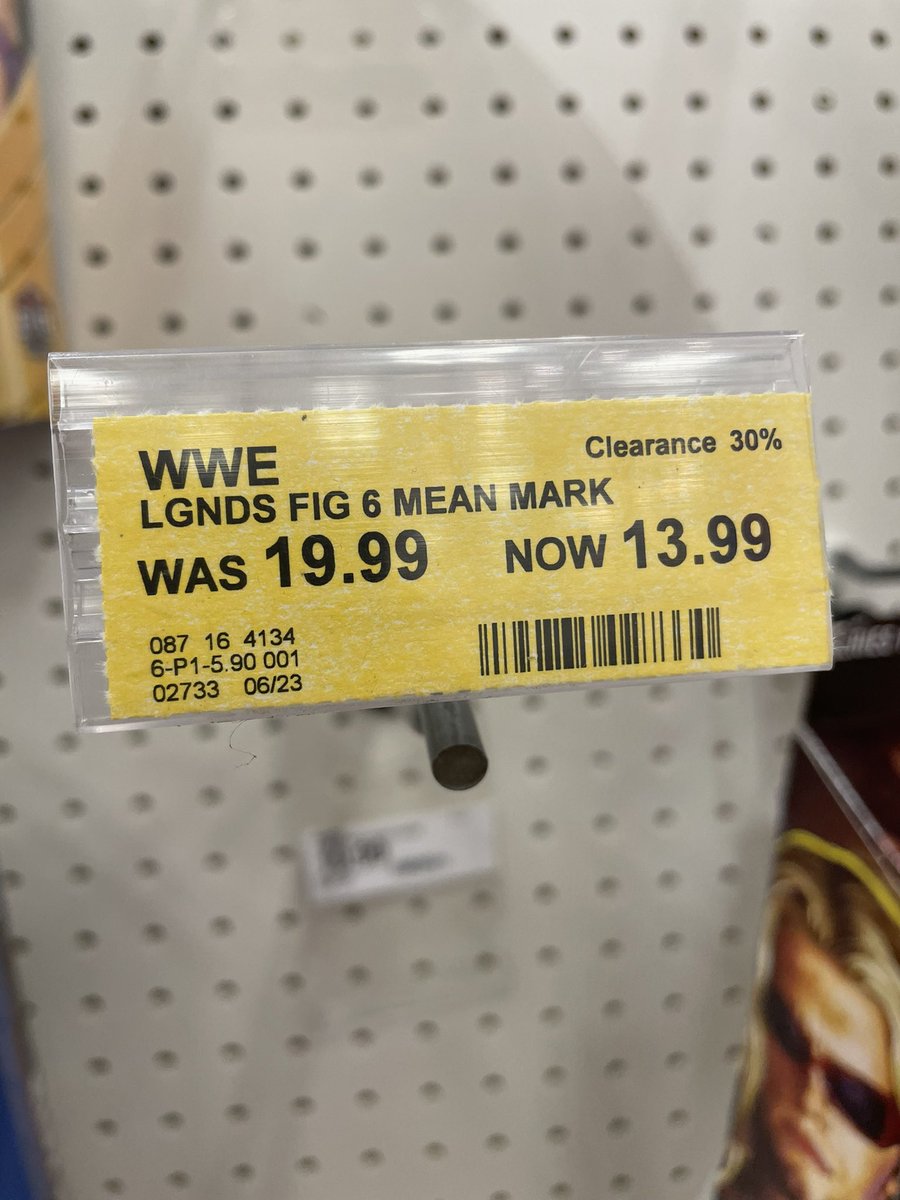 inrogers29's tweet photo. Some good prices at Target to be aware of…

$9.99 #AEW figures
$9 Legends Chyna
$13 Mean Mark
$16.50 #WWE Elites 

@FScopers @WFigRatings @alonso414 @S_ATL_Wrestling @jbracken23 @SNESChalmers64 @KevinCouchenson @TheGiantCassatt @JManOrRiot @WrestleFigNews https://t.co/f9unWf6XJu